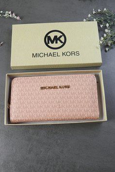 Гаманець Michael Kors великий Майкл Корс жіночий великий пудра 20036-2 фото