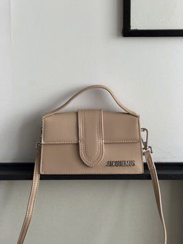 Сумка жіноча Jacquemus Bambino Mini Bag (з пакуванням) Бежевий 202555 фото