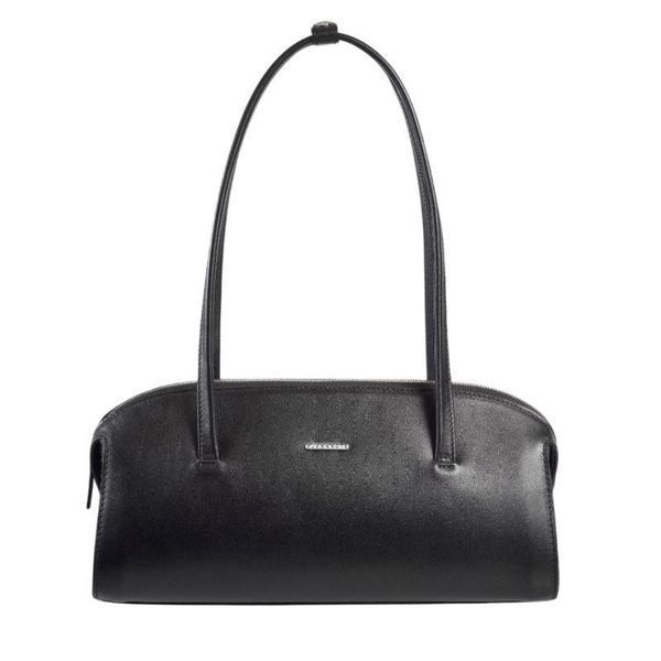 Жіноча шкіряна сумка Tessa чорна BN-BAG-62-g фото