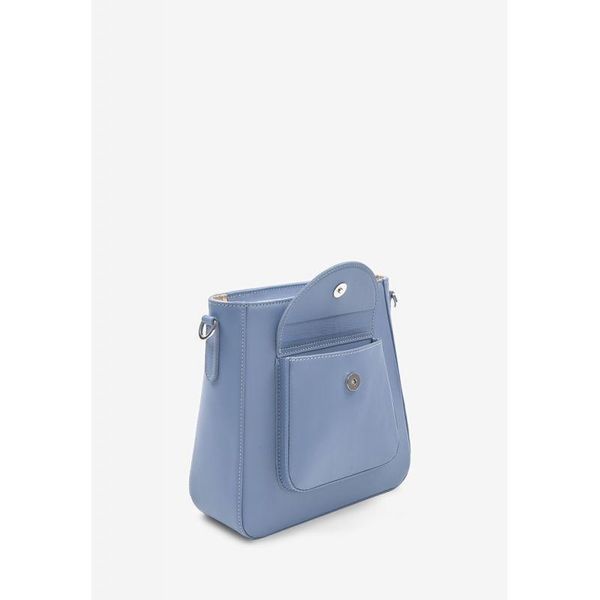 Жіноча шкіряна сумка Stella блакитна TW-Stella-light-blue фото