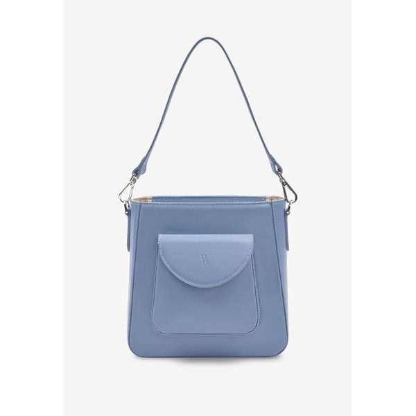 Жіноча шкіряна сумка Stella блакитна TW-Stella-light-blue фото