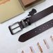 Брендовий чоловічий ремінь Levis brown коричневий 2365677489 фото 2