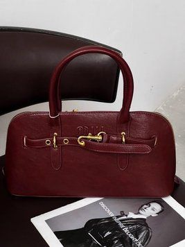 Сумка жіноча Miu Miu Aventure Nappa Leather бургунді 205334 фото