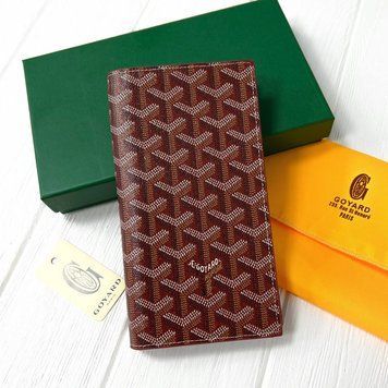 Чоловічий гаманець з відділенням для телефона Goyard (099) Lux bordeaux 2365677378 фото