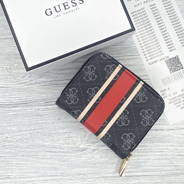 Жіночий невеликий гаманець Guess (900825) grey 2365676663 фото