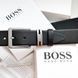 Чоловічий ремінь Boss із натуральної шкіри 2365677500 фото 3