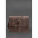 Шкіряна сумка-портфель Classic темно-коричневий Crazy Horse з ефектом Pull Up BN-BAG-55-o фото 1
