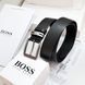 Чоловічий ремінь Boss із натуральної шкіри 2365677500 фото 2