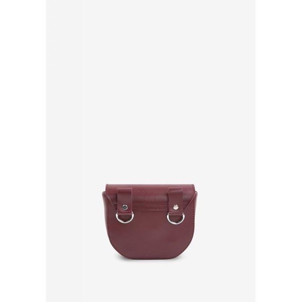 Жіноча шкіряна сумка Ruby S бордова крат TW-Rubby-small-vin фото