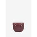 Жіноча шкіряна сумка Ruby S бордова крат TW-Rubby-small-vin фото 6