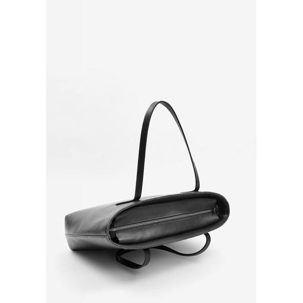 Шкіряний шопер Walker Mini чорний TW-Walker-black фото