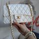 Жіноча сумка Chanel Classic біла 202304 фото 1
