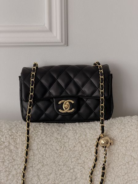 Жіноча сумка Chanel Classic Flap Mini Bag Чорний (пильовик в комплекті) 202027 фото