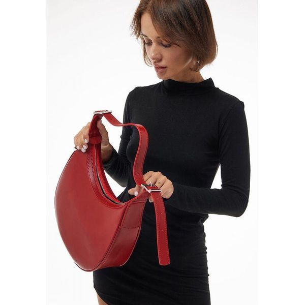 Жіноча шкіряна сумка Vivian червона TW-Vivian-red фото