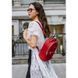 Шкіряний жіночий мінірюкзак Kylie червоний BN-BAG-22-rubin фото 7
