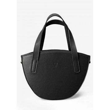 Жіноча шкіряна сумка Bella чорна TW-Bella-black фото