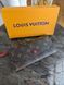 Жіночий гаманець Louis Vuitton коричневий + червоний великий Луї Віттон 20293-3 фото 1