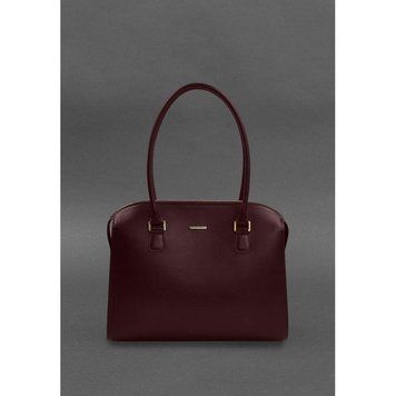 Жіноча шкіряна сумка Business бордовий Краст BN-BAG-57-vin фото