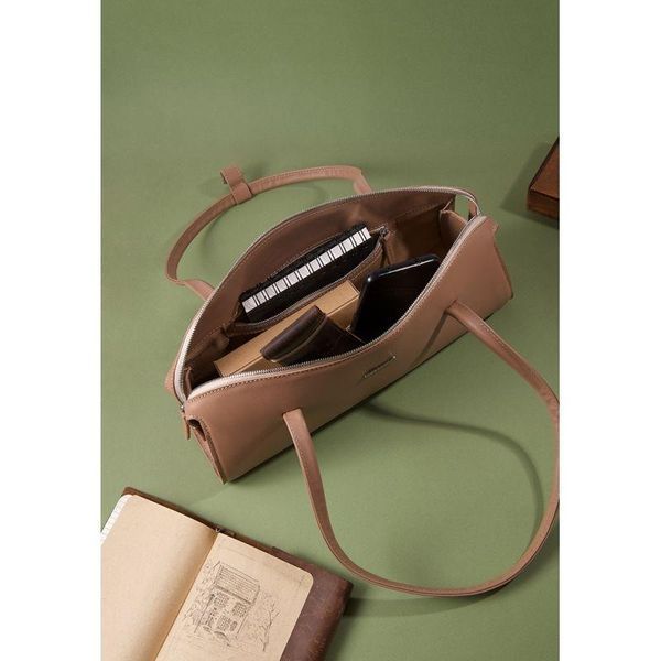 Жіноча шкіряна сумка Tessa карамель BN-BAG-62-caramel фото