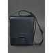 Чоловіча шкіряна сумка-месенджер Esquire синя BN-BAG-18-navy-blue фото 3
