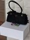 Сумка жіноча Prada Bonnie Medium Suede Shoulder чорний 204725 фото 1