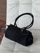 Сумка жіноча Prada Bonnie Medium Suede Shoulder чорний 204725 фото 6