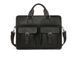 Чоловіча шкіряна сумка портфель Wild Leather (262) чорна 2365676606 фото 2