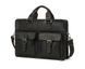 Чоловіча шкіряна сумка портфель Wild Leather (262) чорна 2365676606 фото 1