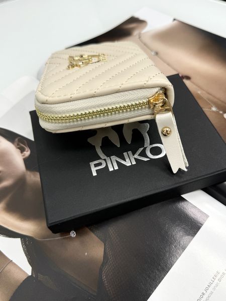 Гаманець Pinko жіночий Пінко молочний міні 20469-3 фото