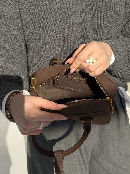Жіноча сумка Miu Miu Arcadie Textile &mdash; Premium колір кави 205093 фото
