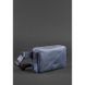 Шкіряна поясна сумка Dropbag Mini синя BN-BAG-6-nn фото 4