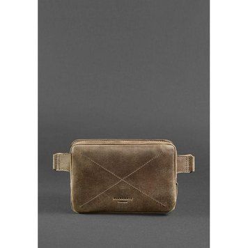 Шкіряна сумка Dropbag Mini темно-коричневий Crazy Horse BN-BAG-6-o фото