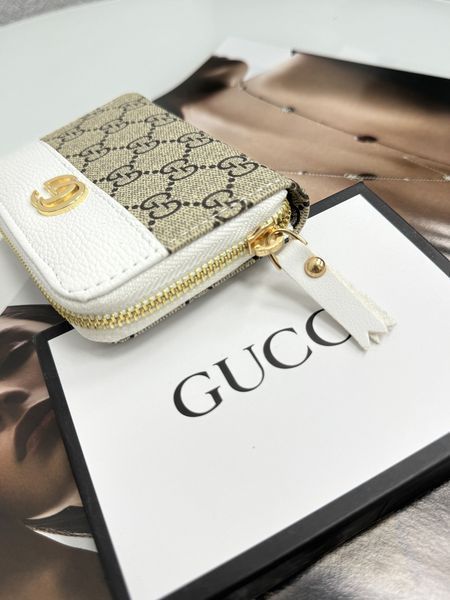 Гаманець Gucci жіночий Гуччі білий міні 20470-2 фото