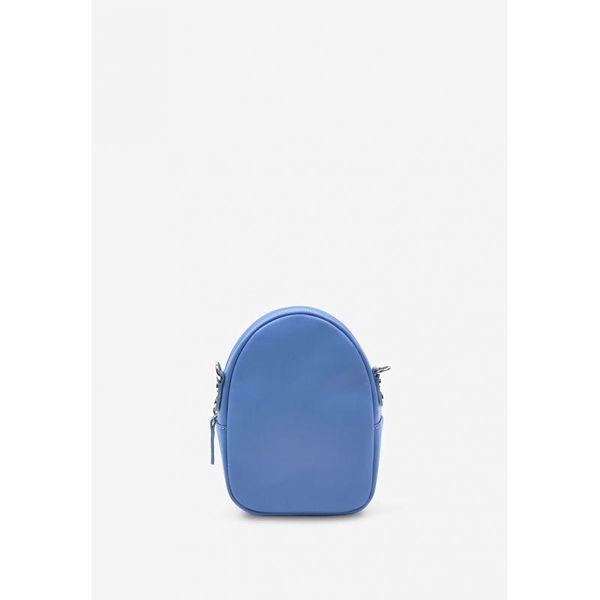 Шкіряна жіноча мінісумка Kroha блакитний крат TW-Kroha-light-blue фото