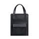 Шкіряна жіноча сумка-шопер Бетсі з кишенею синя Краст BN-BAG-10-1-navy-blue фото 7