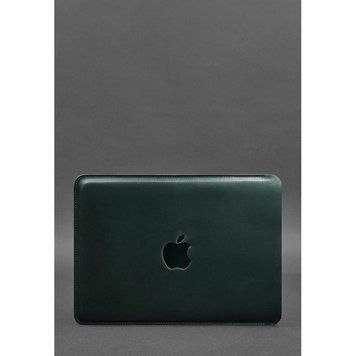 Шкіряний чохол для MacBook 13 дюйм Зелений Crazy Horse BN-GC-7-iz фото