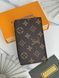 Жіночий гаманець Louis Vuitton коричневий Луї Віттон книжка 20281-7 фото 3