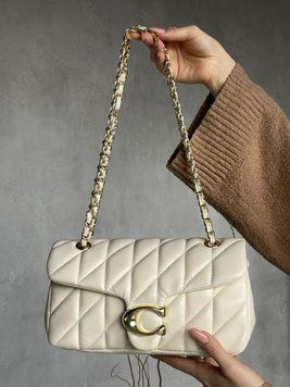 Сумочка клатч Coach BUTIK молочний 204713 фото