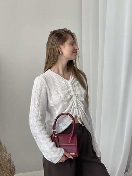 Сумка жіноча Jacquemus Le Bambino з гладкої шкіри чорний (з пакуванням) 202506 фото