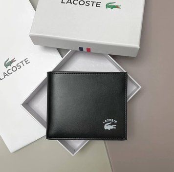 Чоловічий шкіряний гаманець Lacoste 2145654706 фото
