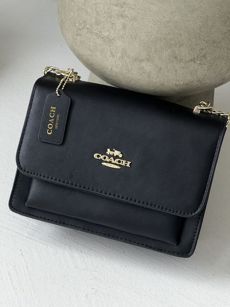 Сумочка жіноча Coach Mini Klare Кросс-боді чорний 200648 фото