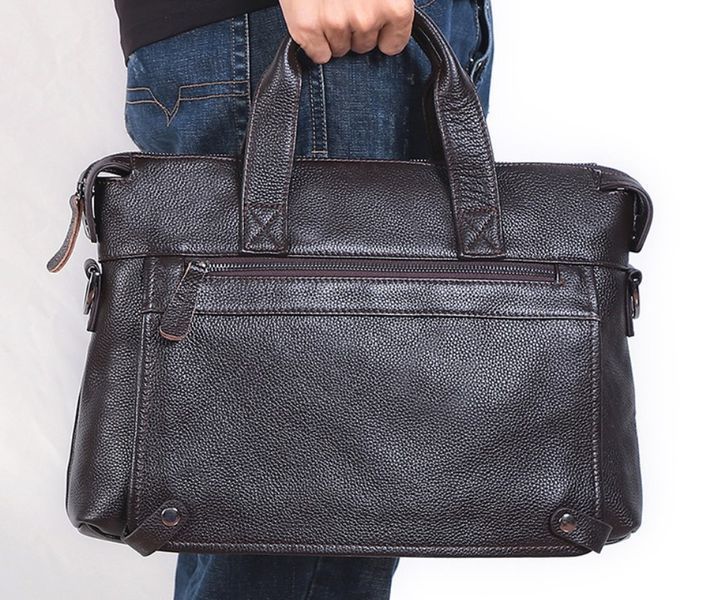 Чоловіча шкіряна горизонтальна сумка Leather Collection (9947) 2365676643 фото