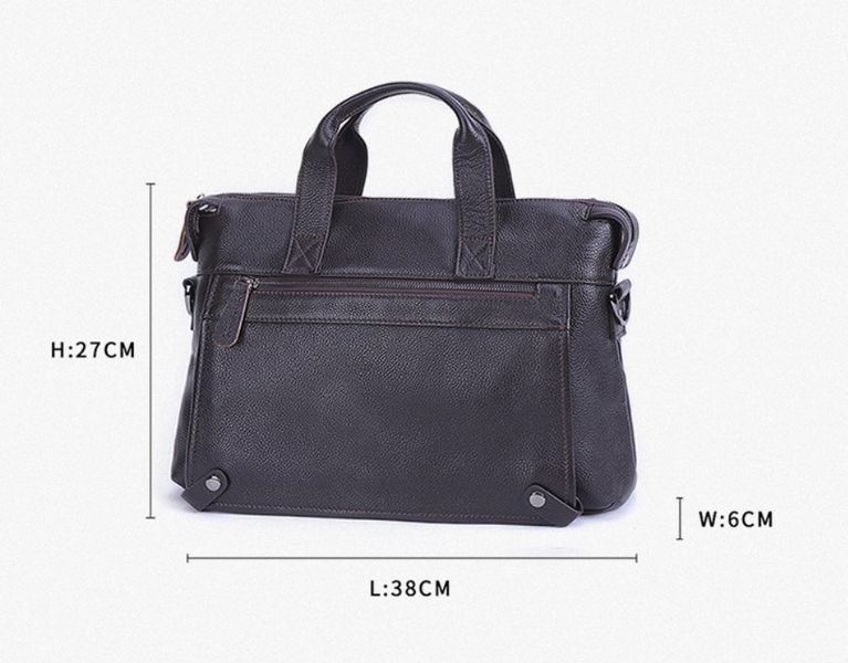 Чоловіча шкіряна горизонтальна сумка Leather Collection (9947) 2365676643 фото